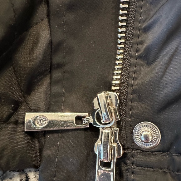 White House Blake Market Jacket Removable Vest Belt Black Women Size Small - Picture 14 of 16